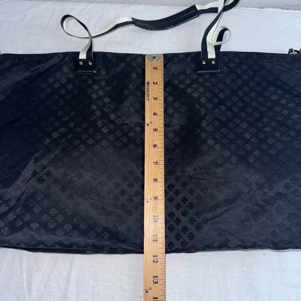 Kate Spade New York Bon Voyage Women's Black Pockets Double‎ Strap Shoulder Bag